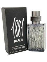 1881 BLACK By Cerruti 1.7 FL.OZ Eau De Toilette Spray For Men  - £23.40 GBP