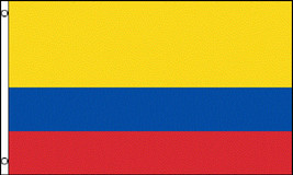 3x5ft Colombian Colombia Flag South American 150D polyester Brass Grommets - £17.57 GBP