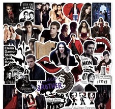50 PCS The Vampire Diaries TV  Stickers Car Decals Laptop Binder Free Shipping! - £5.84 GBP