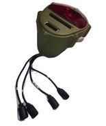 NOS - NEW - UNIVERSAL GREEN TAIL LIGHT 24V FOR U.S. MILITARY TRUCKS HUMV... - $69.95