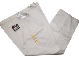 dockers men&#39;s pants size 42x30 classic fit khaki - £30.40 GBP