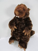 Gund Dark Brown BEAVER Plush KOHL&#39;S Cares for Kids 11&quot; Realistic - $14.03