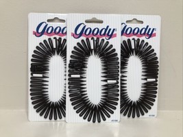 3 LOT of Goody Flexible Comb Headband Head Band Hair Tie Accessories pon... - £5.26 GBP