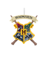 New Hallmark Harry Potter Hogwarts Crest Christmas Ornament - $18.87 CAD