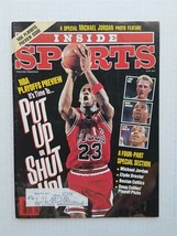 Inside Sports Magazine May 1991 NBA Playoffs Preview Michael Jordan Larry Bird - £5.46 GBP