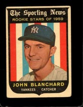 1959 Topps #117 John Blanchard Vg (Rc) Yankees *NY10683 - $4.41