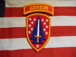 1st Security Force Assistance Brigade Full Advisor Tab Patch Fastener Hooks - $10.00