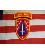 1st Security Force Assistance Brigade Full Advisor Tab Patch Fastener Hooks - £7.84 GBP