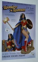 2008 Wonder Woman 17x11 inch DC Comics Direct museum quality statue promo POSTER - £19.84 GBP