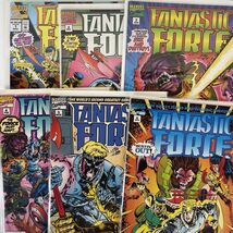 Fantastic Force #1-6 Set 1994-1995 Foil Cover Psi-Lord Devlor Black Panther - $11.39