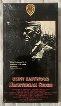 Heartbreak Ridge Clint Eastwood, Marsha Mason, Mario Van Peebles VHS New Sealed - £7.18 GBP