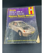 Haynes Repair Manual 42046 Honda Civic 2001-2004 CRV 2002 - 2004 Auto Re... - $14.52