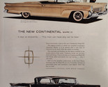 1958 LIFE Ad Advertisement The New LINCOLN CONTINENTAL MARK III Landau - $10.80