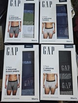 GAP Boxer Briefs / Trunks Mens 3-Pack 5&quot; Breathe Contour Pouch Stretch New - $20.50