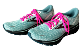 Brooks Ghost 14 Women&#39;s Size 10 Blue Light Running Athletic Sneakers-Wor... - $66.45