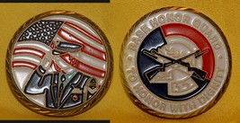 USAF BASE HONOR GUARD &quot;To Honor With Dignity&quot; challenge coin - £22.94 GBP