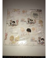 Vintage Hallmark Precious Moments Baby Shower Gift Wrap 2 Sheets 20 X 28... - $9.89