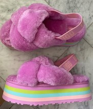 NEW in BOX UGG Disco Knot Slide Wildflower 8 - £70.45 GBP
