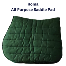 Roma Weatherbeeta Softie Reversible All Purpose Pad Green Navy Horse Size USED  image 1