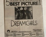 Dream Girls Vintage Tv Print Ad Jennifer Hudson Eddie Murphy TV1 - £4.74 GBP