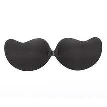 3 Pieces Reusable Silicone Bust Woman Bra Underwear Black D - £6.35 GBP