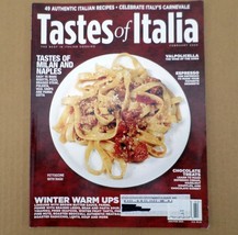 Tastes of Italia Magazine Feb 2009 Risotto Polenta Panna Cotta - $14.80