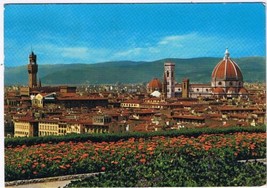 Postcard Firenze Florence Italy Panorama - $3.95