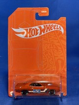 Hot Wheels Diecast 53rd Anniversary Orange &amp; Blue 70 Dodge Hemi Challenger GRR35 - £4.60 GBP
