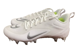 Nike Alpha Huarache 8 Pro LAX Lacrosse Cleats White CW4446-100 Men&#39;s Siz... - $49.47