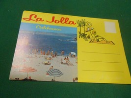 Vintage Souvenir Postcard Folder of LA JOLLA, California - £7.46 GBP