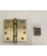 Baldwin 4&quot; x 4&quot; Ball Bearing Mortise Square Hinge Antique Brass Finish 1... - €55,64 EUR