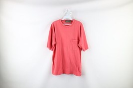 Vtg 90s American Eagle Outfitters Mens M Faded Blank Baggy Fit Pocket T-Shirt - £27.21 GBP