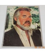 1982 Kenny Rogers Tour Souvenir Concert Program rare VHTF - $970.20 MXN