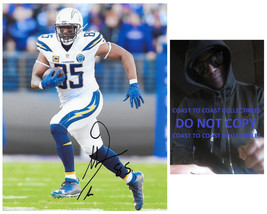 Antonio Gates signed San Diego Chargers football 8x10 photo Proof COA,autograph - £94.95 GBP