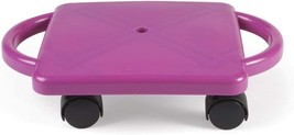 hand2mind Purple Indoor Scooter Board with Handles, Gym Scooters for Kids, - £28.43 GBP