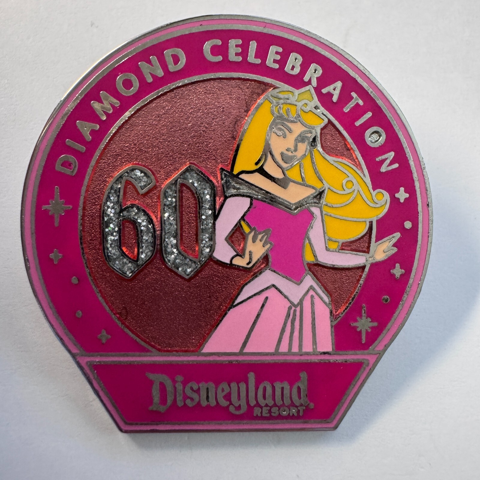 Disney Disneyland 60 Anniversary Diamond Celebration Sleeping Beauty Aur... - $19.79