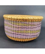 Nantucket Style Basket Catch All Purple - $119.71 CAD