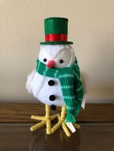 NWT  Target Wondershop 2022 Featherly Friends FREEZY Snowman Christmas Bird - $19.99