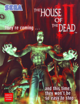 House Of The Dead III Arcade FLYER Original NOS Zombies Vintage Art 8.5&quot; x 11&quot; - £17.83 GBP