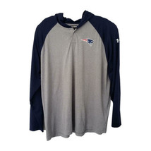 Under Armour Men&#39;s New England Patriots HeatGear Combine Hoodie Shirt Gr... - $40.61