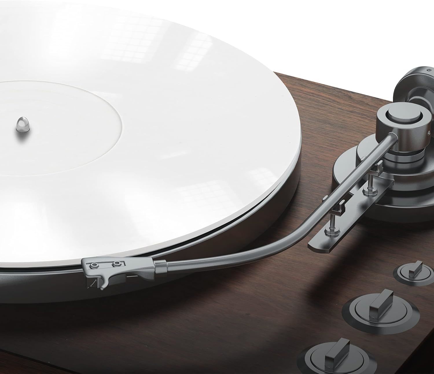 Pro Spin White Acrylic Turntable Mat - Platter Slipmat For, Record Playe... - $31.67