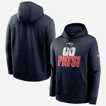 New England Patriots Mens Nike Local Club Fleece Pullover Hoodie - XL - NWT - £32.77 GBP