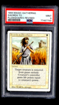 1994 Magic the Gathering Revised Swords to Plowshares PSA 9 *16 Graded Higher* - £39.88 GBP