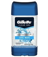 Gillette -Clear Gel- COOL WAVE Scent Xtend Technology Antiperspirant  ne... - £8.03 GBP