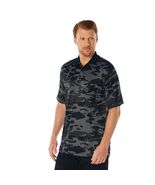 Tactical Lightweight Moisture Wicking Polo Professional Shirt Black Camo... - $32.66+