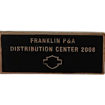 Harley Davidson Pin Franklin P&amp;A Distribution Center 2008 Factory Original - £11.68 GBP