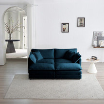 4 - Piece Upholstered Sectional Sofa, 1 - Piece of 2 Seater Sofa - £603.58 GBP