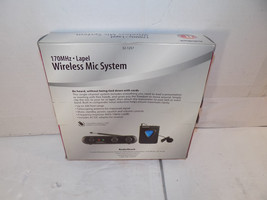 Radioshack 32-1257 Wireless Lapel Microphone System (170MHz) - £30.83 GBP