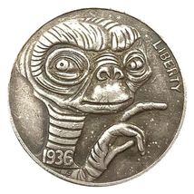 Lucky  &amp; Gift Copper “E.T. Encounter  25 mm  Coin #CL142 - €2,42 EUR