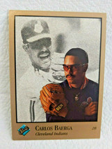 1992 Leaf Studio Baseball Card #163 Carlos Baerga - £0.77 GBP